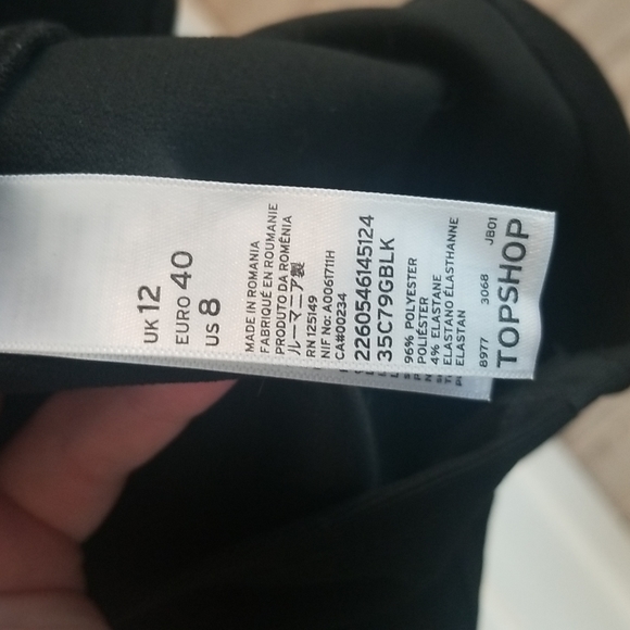 Topshop Cut Out Dress - Picture 5 of 5